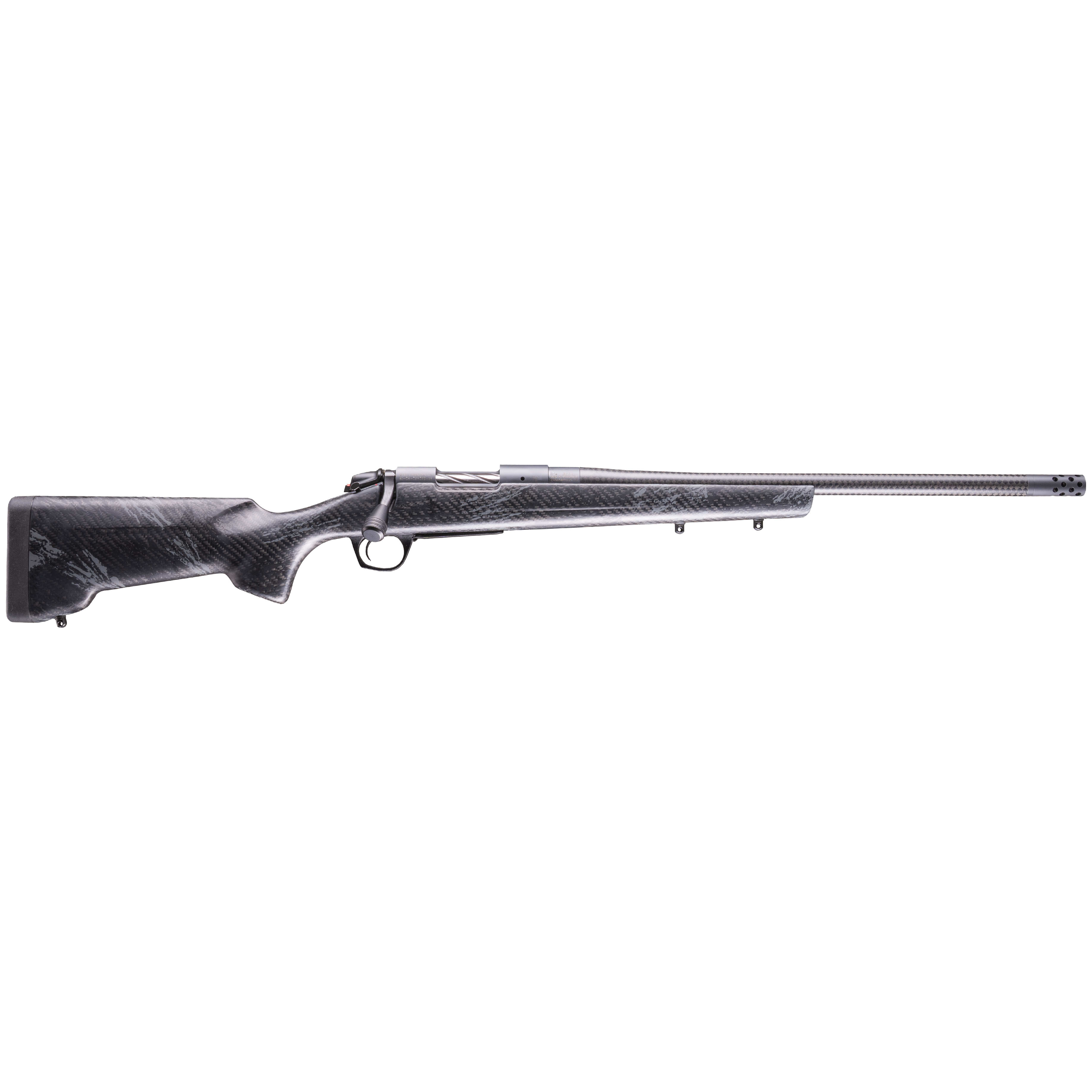 Bergara B-14 Cima CF 7 PRC 22" 1:8 Threaded 5/8x24 Carbon Fiber Bbl w/Omni Muzzlebrake &amp; Fluted Bolt Rifle B14LM12013CF