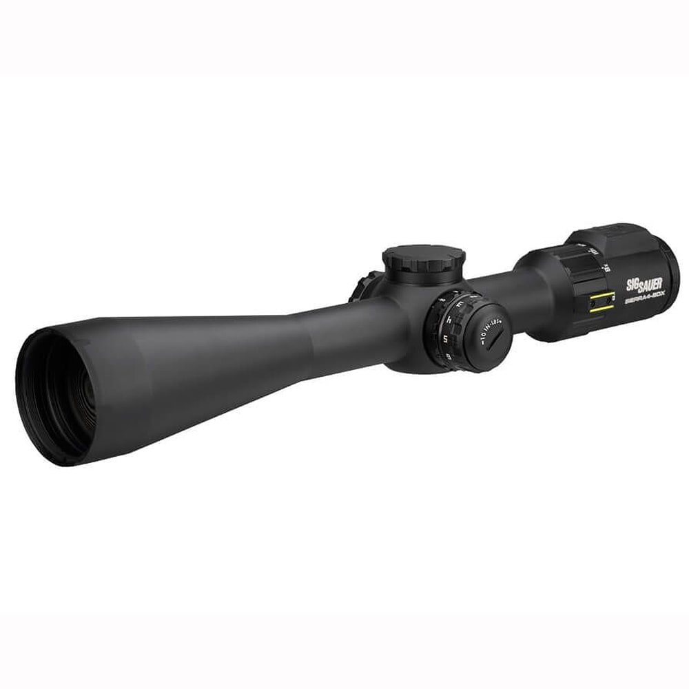 Sig Sauer Sierra4-BDX 6-24x50mm 30mm SFP BDX-R2 Digital Ballistic Reticle 0.25 MOA Black Rifle Scope SOSBDX46111
