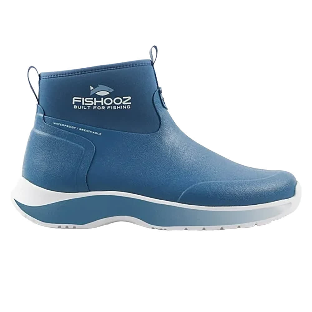 Fishooz USED DryRun Ankle Blue/White Size 9 Boots DRA-MA-BLU-M09 - Excellent Condition USED8168