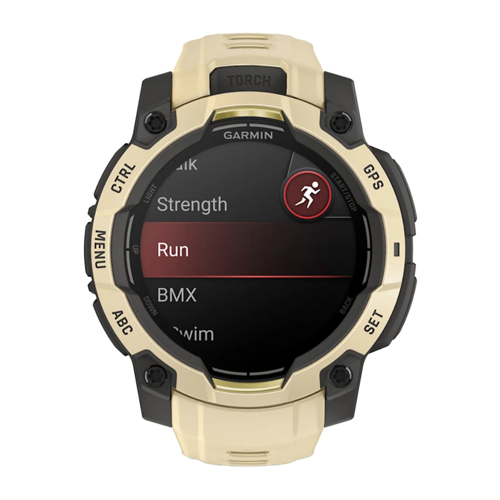 Garmin Instinct 3 45mm AMOLED Citrine with Citrine Silicone Band Smartwatch 010-02936-02