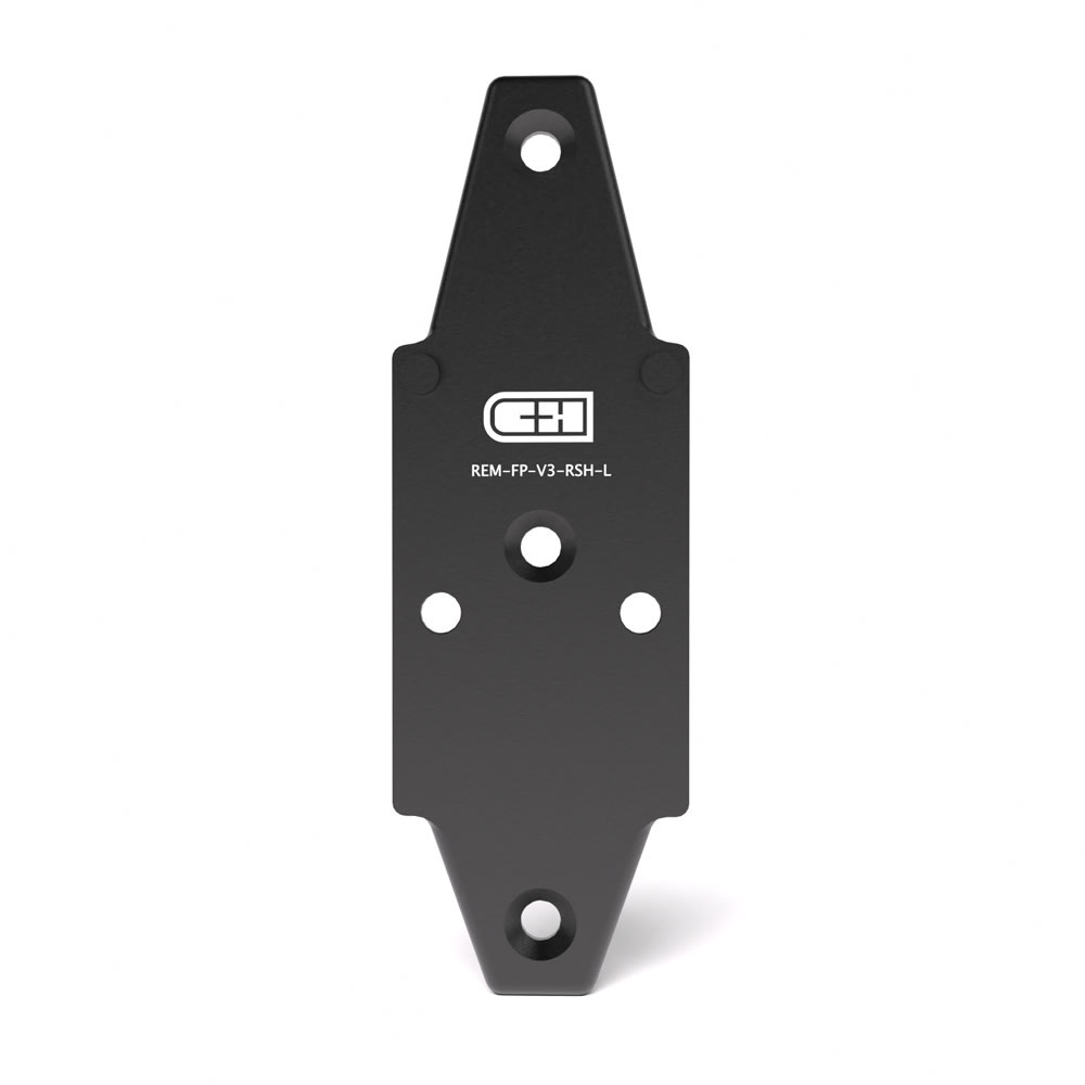 C&amp;H Precision Remington V3 Field Pro Plate For Trijicon (RMR/SRO) Holosun (407C/507C/507Comp/508T) C&amp;H (EDCXl/Comp) REM-FP-V3-RSH-L