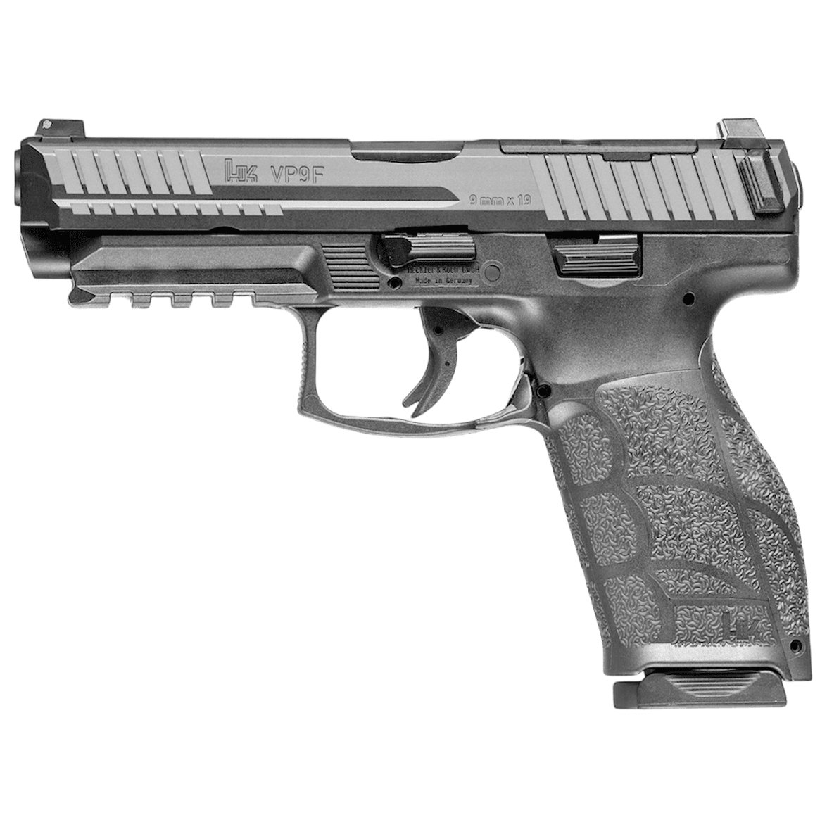 HK VP9A1 F Full Size 9mm Optics Ready CA Compliant Handgun w/(2) 10rd Mags 81001067