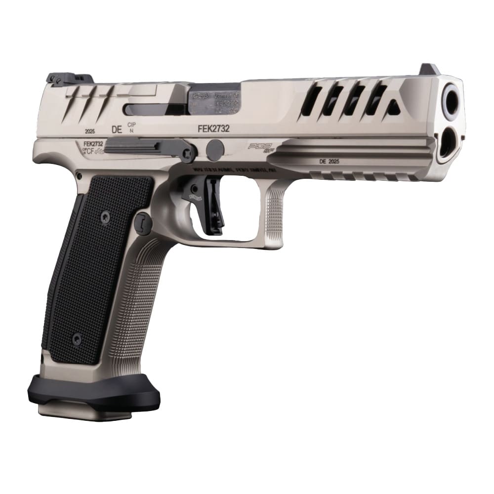 Walther Arms Meister Manufaktur Black Tie 9mm 5" Bbl PDP Full Size Steel Frame Match Optics Ready Pistol w/(3) 20rd Meister Mags 2882370