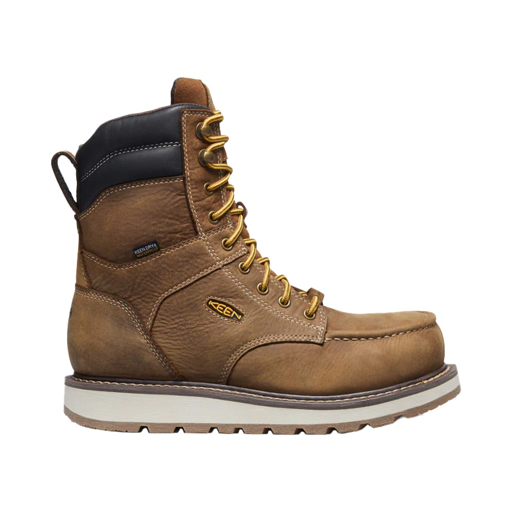 Keen Core Work Cincinnati 8" WP Men's Belgian/Sandshell 9 EE 1025694-9EE