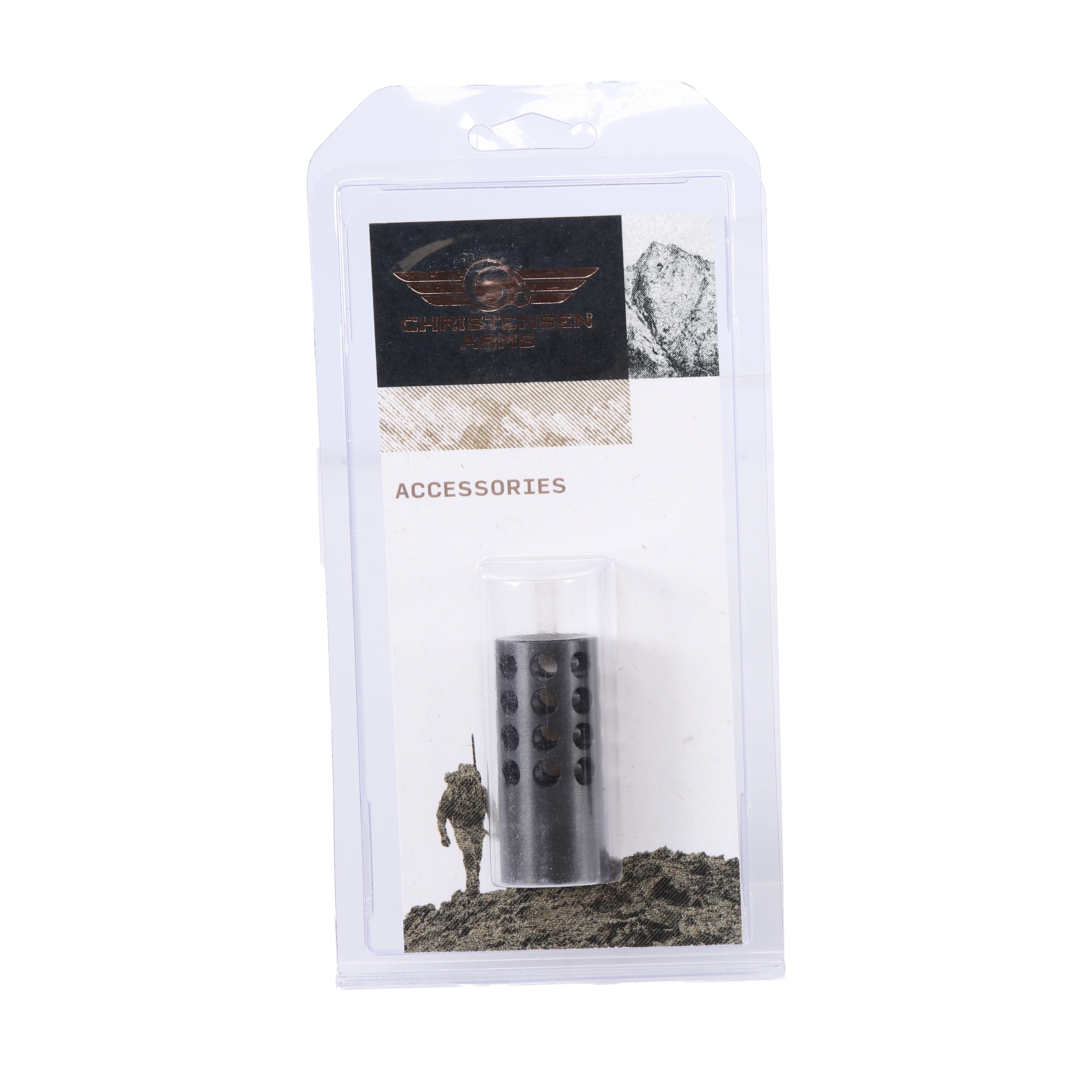 Christensen Arms .338 Cal 5/8x24 Black Nitride Radial Brake 810-00013-05