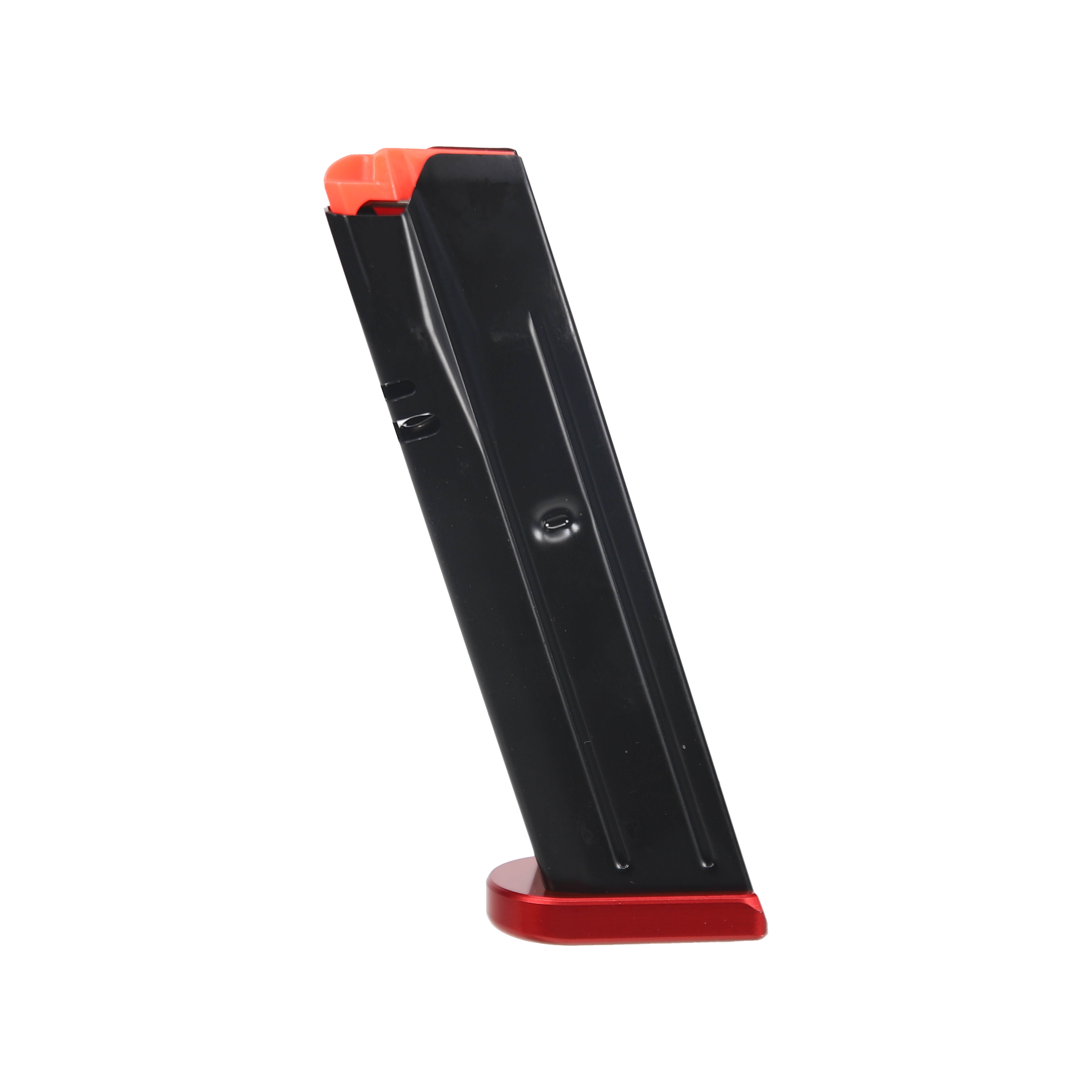 CZ DWX P-10 F, P-09, 9mm 10rd Red Aluminum Basepad DW Pistol Magazine 11458