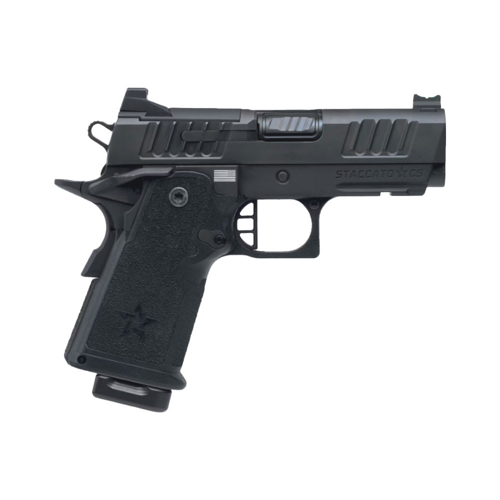 Staccato CS Carry V3 CS Optic Ready DLC Barrel (Blk Al Flat Trig) w/ X-Series Serrs DLC/DLC Frm/Fnsh 14-1501-000112-01
