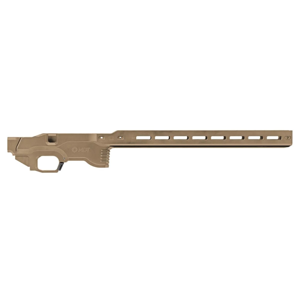 MDT ACC Premier Gen2 Ruger Chassis Base 10-22 RH FDE Volquartsen Chassis Base 114884-FDE
