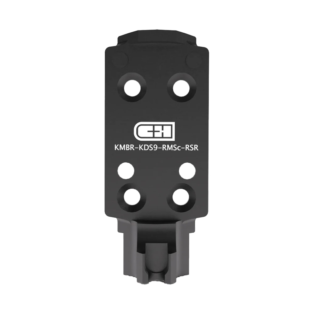 C&amp;H Precision Kimber Kds9C Plate For Holosun 407K-507K-EPS-Vortex (Defender Ccw) C&amp;H (EDC/EDC Enclosed/Max-Hnt-R Max w/Built-in RS KMBR-KDS9-RMSc-RSR