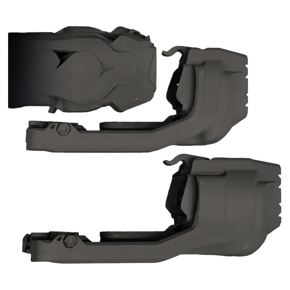 Strategic Sciences MFMD-5.56-1.1KIT Black MD Suppressor w/SD Short & SDX Long Extensions MFMD-5.56-1.1-KIT-1/2X28-BK