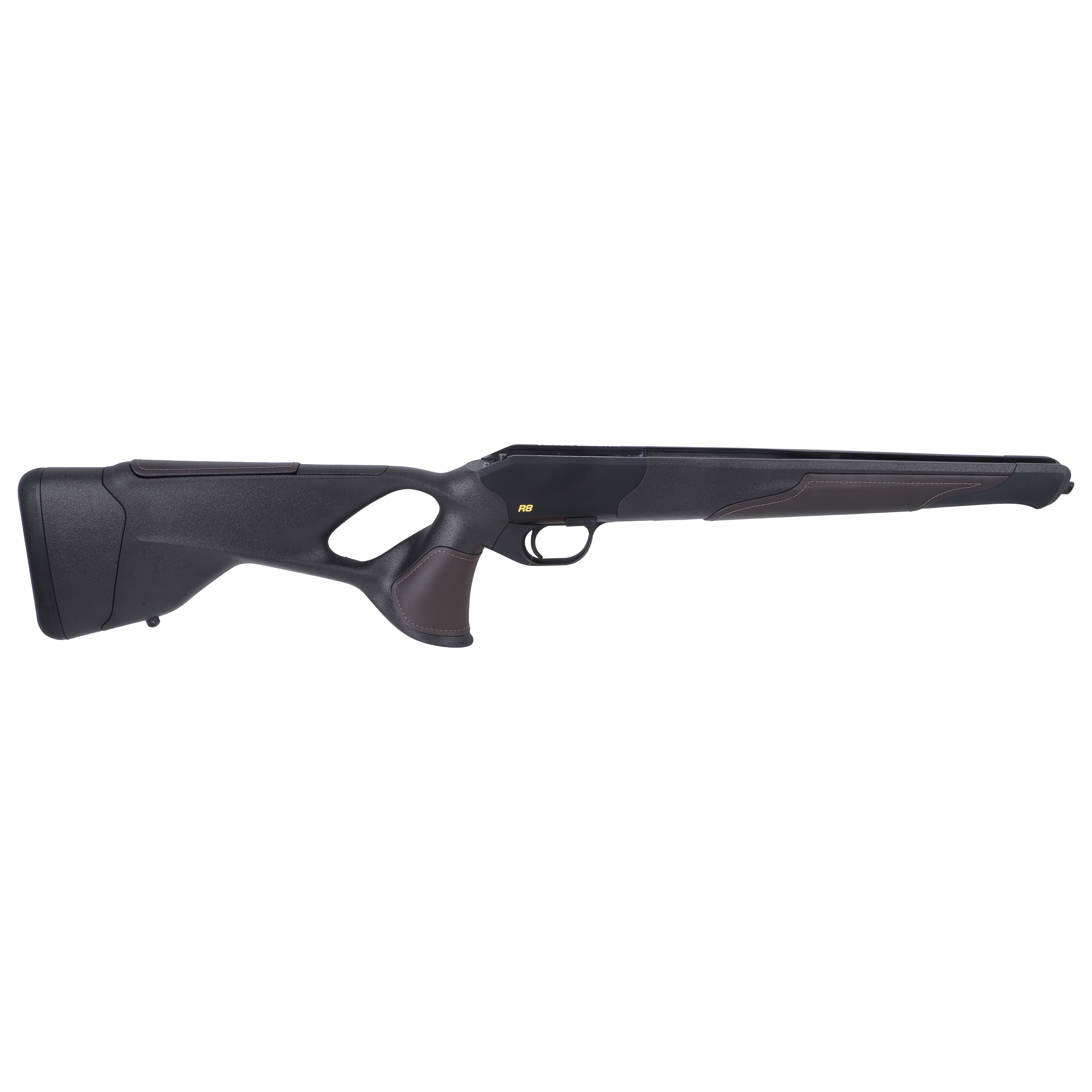 Blaser R8 Ultimate Carbon Fiber Stock Receiver w/Brown Leather & ATZL Trigger a082UL20CFATZL