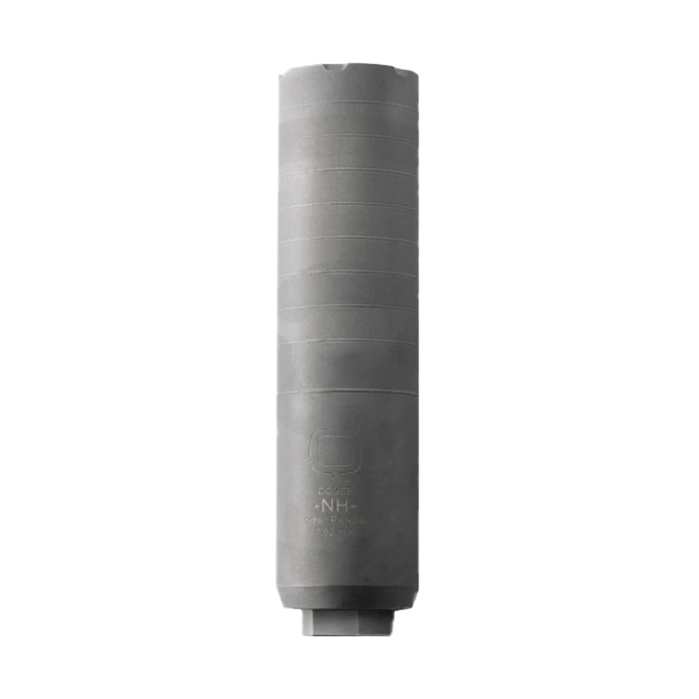 Q, LLC. Trash Panda 7.62mm Ti 1.75" OD X 6.9" L Bead Blasted Rearend Included Silencers SIL-TP-QUICKIE-762-RE
