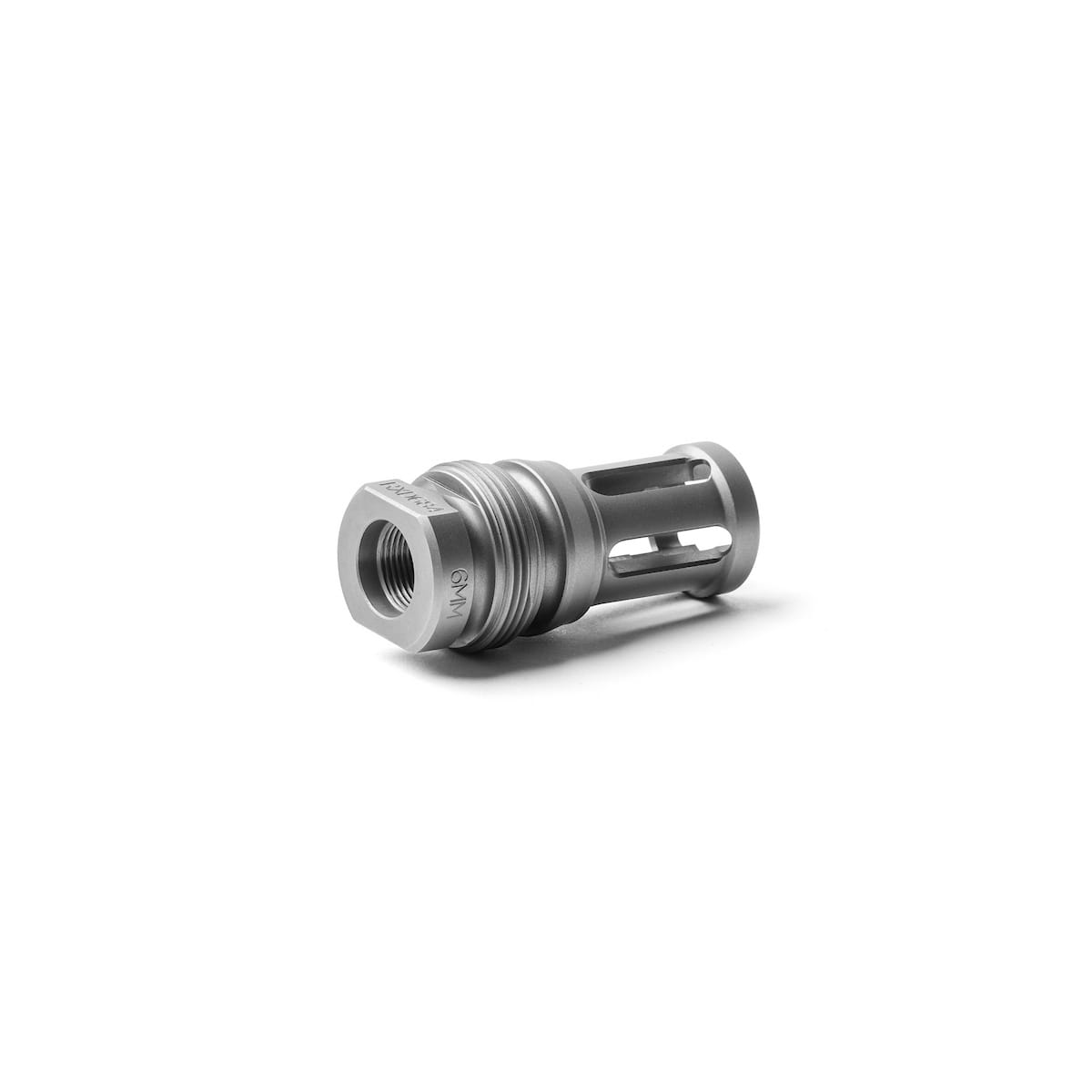 Dead Air Dead Air RXD Xeno 6mm 1/2-28 17-4 Matte Stainless BirdCage Flash Hider RXD684S