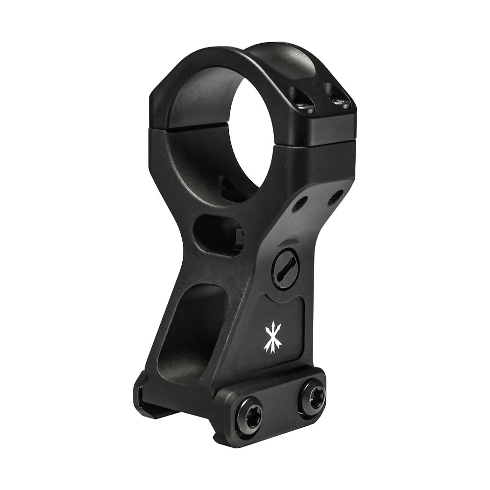 Unity Tactical FAST PRO Mount for Aimpoint PRO and Other 30mm Optics w/ Integrated Rear Sight, Black FST-PROB