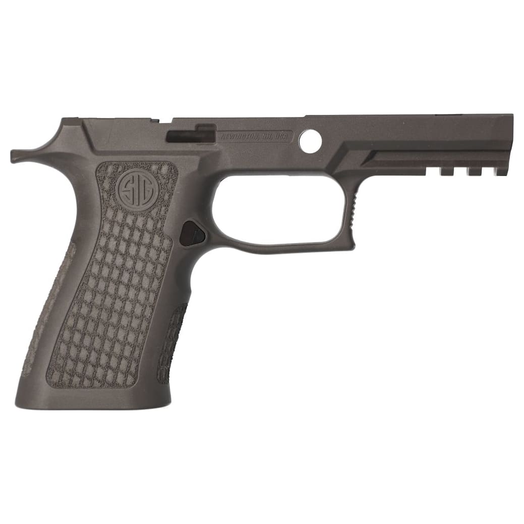 Sig Sauer P365 Low Cap Grip Module Assy P320 LTXG 9/40/357 Carry Medium Gry X-Change Kit 8900823