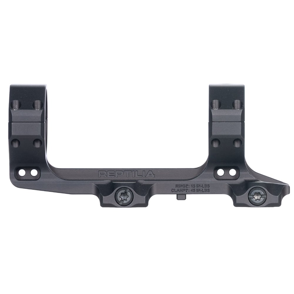 Reptilia AUS 36mm Optic Mount 1.54" Height Black  Scope Mount 100-373