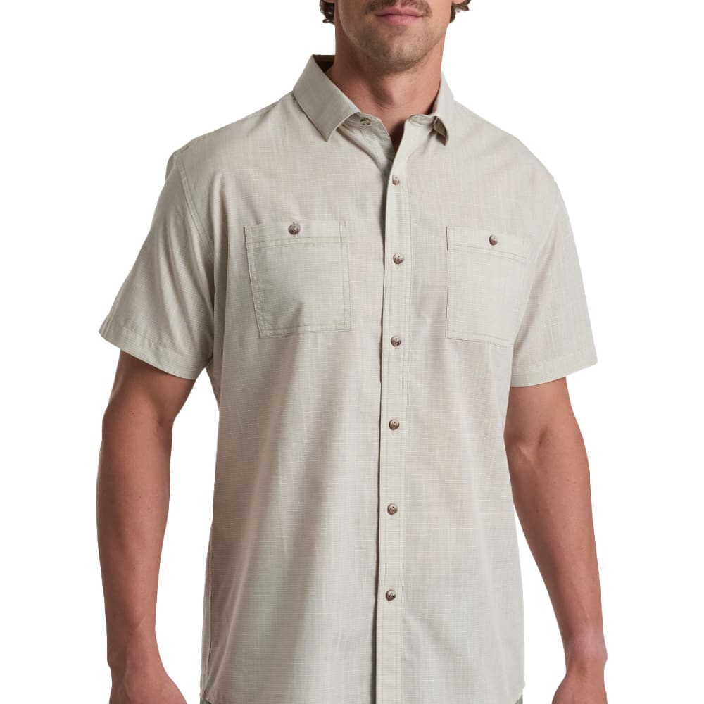 Kuhl Karib Short Sleeve Feather Grey Men's 7460-FTGR-M