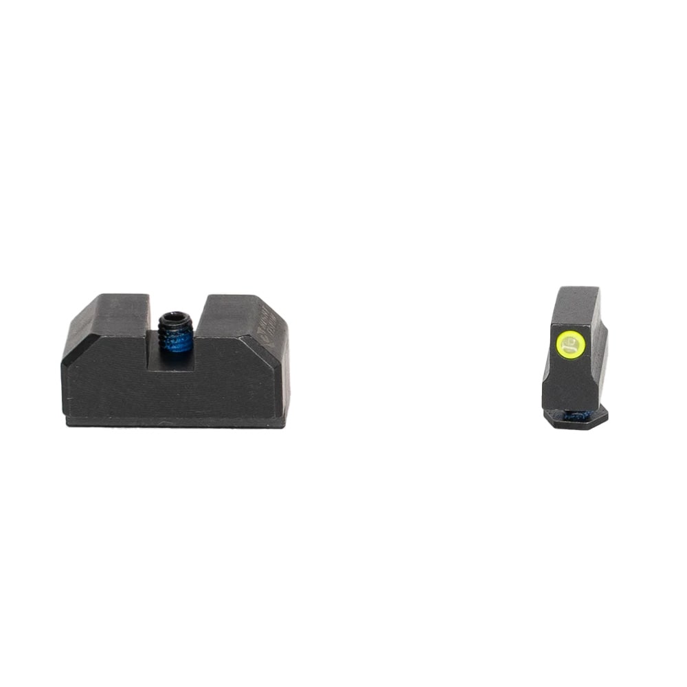 C&amp;H Precision Back Up Iron Sights For RMR / Holosun Fits Glock Or Walther PDP – Optics Ready/Direct Milled BUIS-AB-GL-RH-285BF-285BR