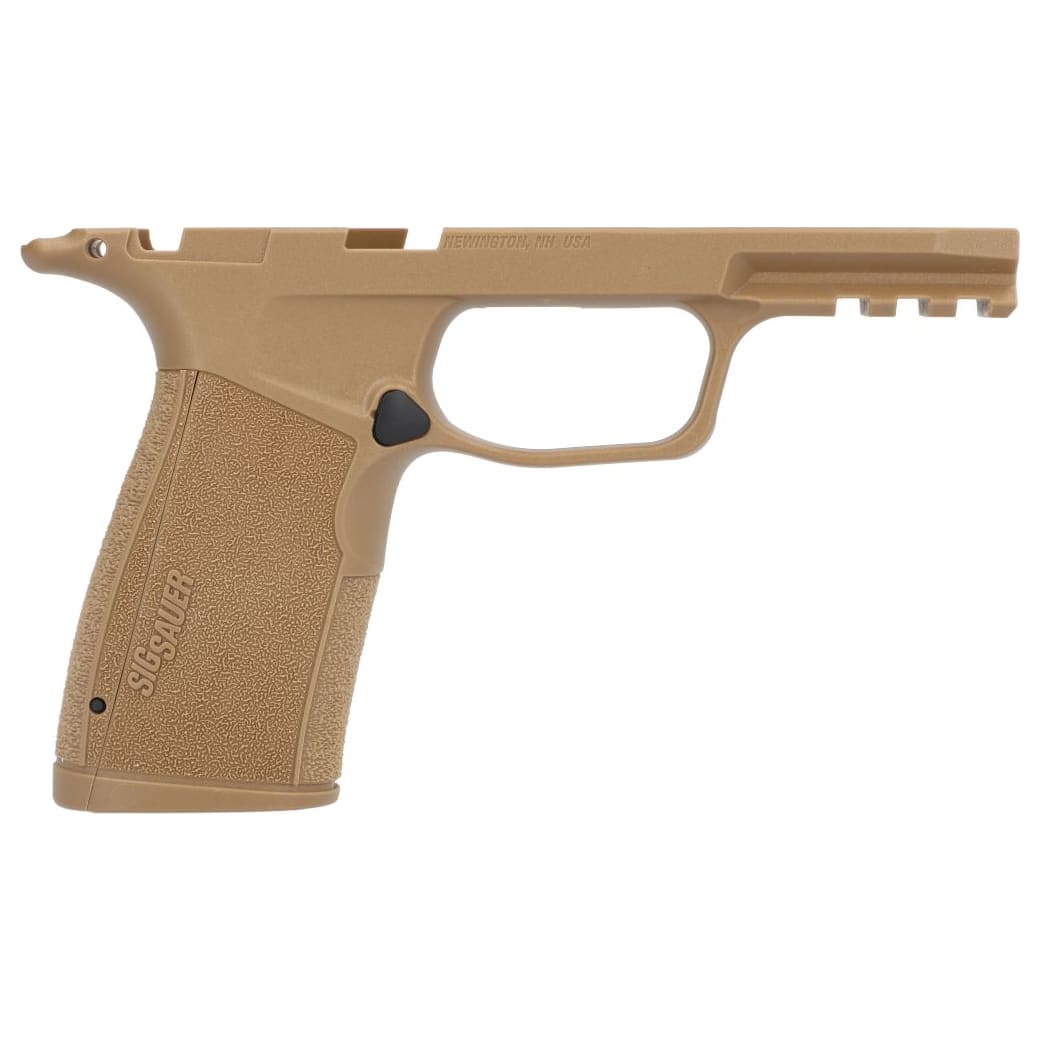 Sig Sauer P365 Macro 9/380 Carry Manual Safety S/M/L Backstraps Coyote Pistol Grip Module Assembly 8901182