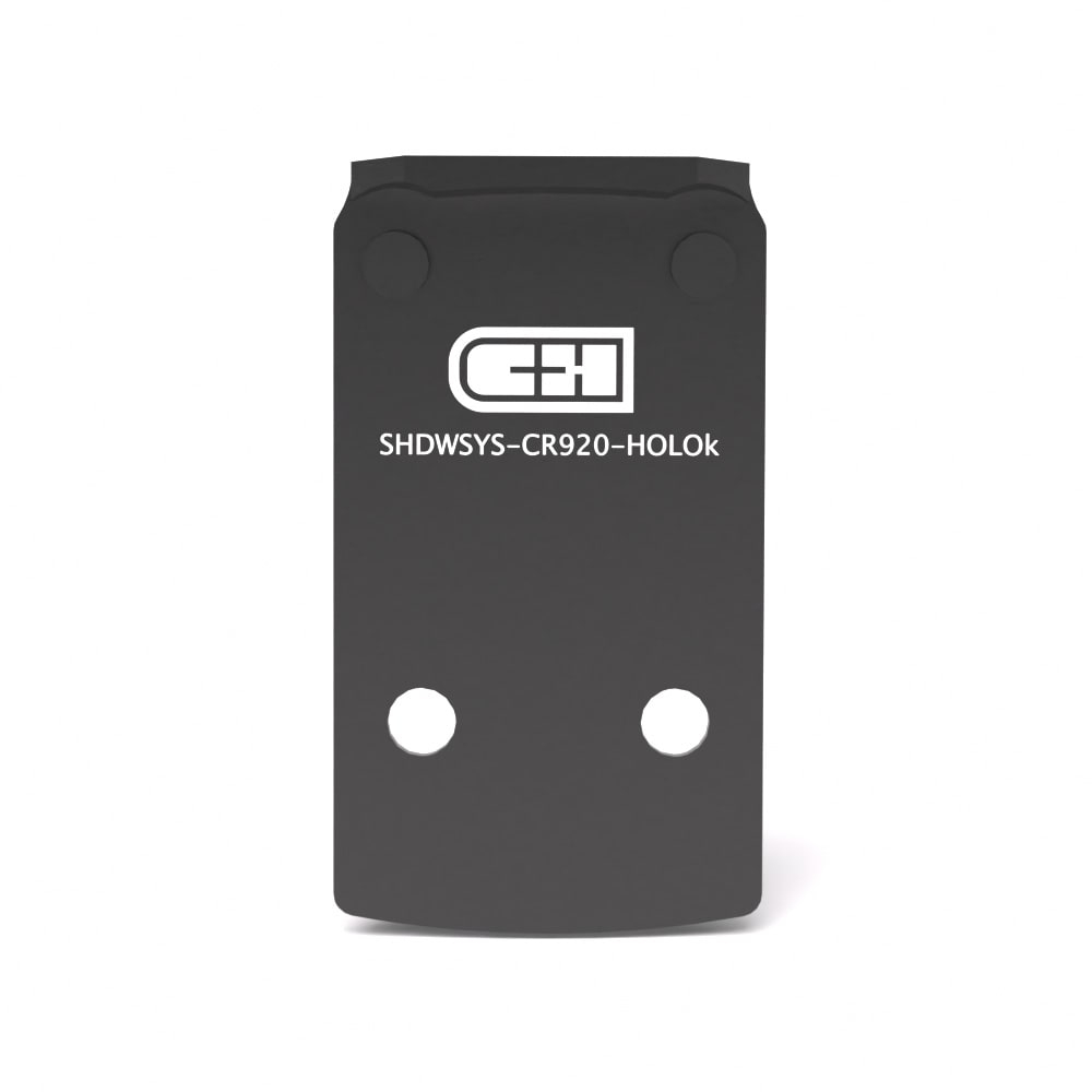 C&amp;H Precision Shadow Systems CR920 Plate For Holosun 407K/507K, Trijicon RMSC, Vortex Ccw, C&amp;H (EDC/EDC Enclosed) SHDWSYS-CR920-HOLOK