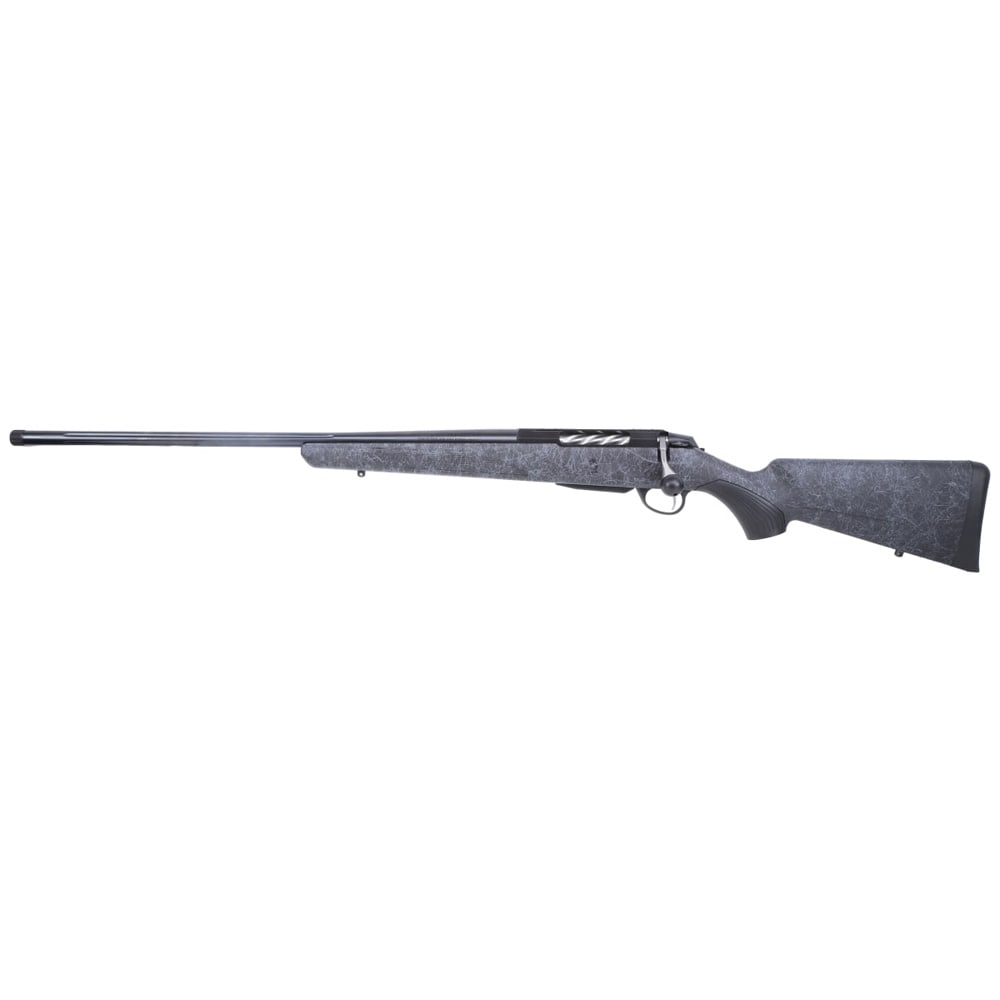 Tikka T3X Lite Blued Steel 270 WIN NS 20 Fluted BBL 1:1/10 5/8x24 TPI LH 3RD Synth / Roughtech Black Paint White Web J03181