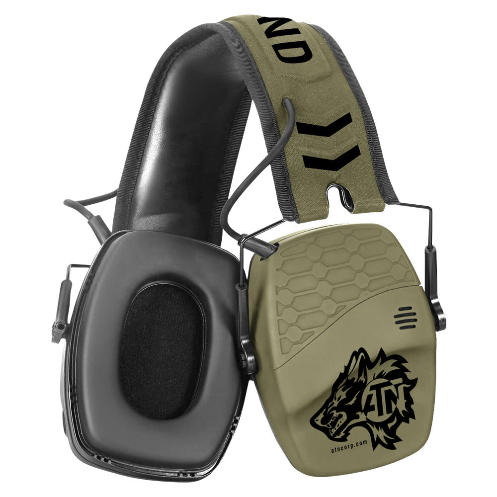 ATN X-Sound Electronic Earmuffs Bluetooth Compatible w/ Active Noise Reduction ACPROTXSND