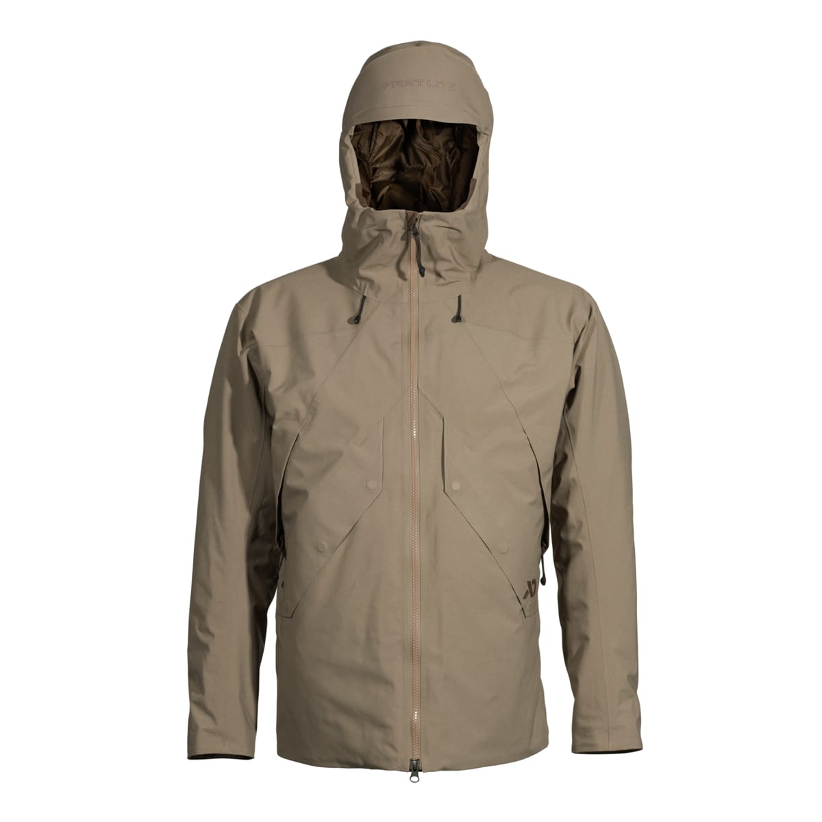 First Lite Men's Uncompahgre Foundry Puffy Jacket Walnut XL MOUFDWNXL