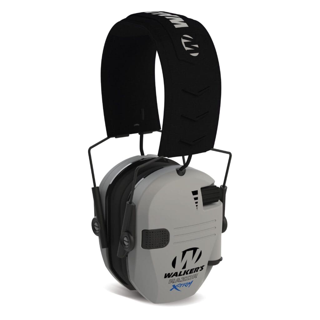 Walker's Razor Digital X-TRM Grey Electronic Ear Ear Muffs GWP-XDRSEM-GY