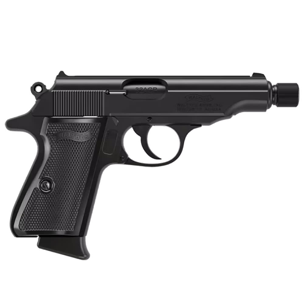 Walther Arms .32ACP PP SD Black Threaded Barrel 4796063