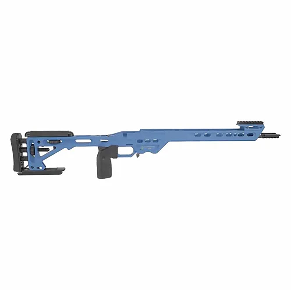 Masterpiece Arms Tikka SA LH NRA Blue Competition Chassis COMPCHASSISTIKSA-BLU-LH-21