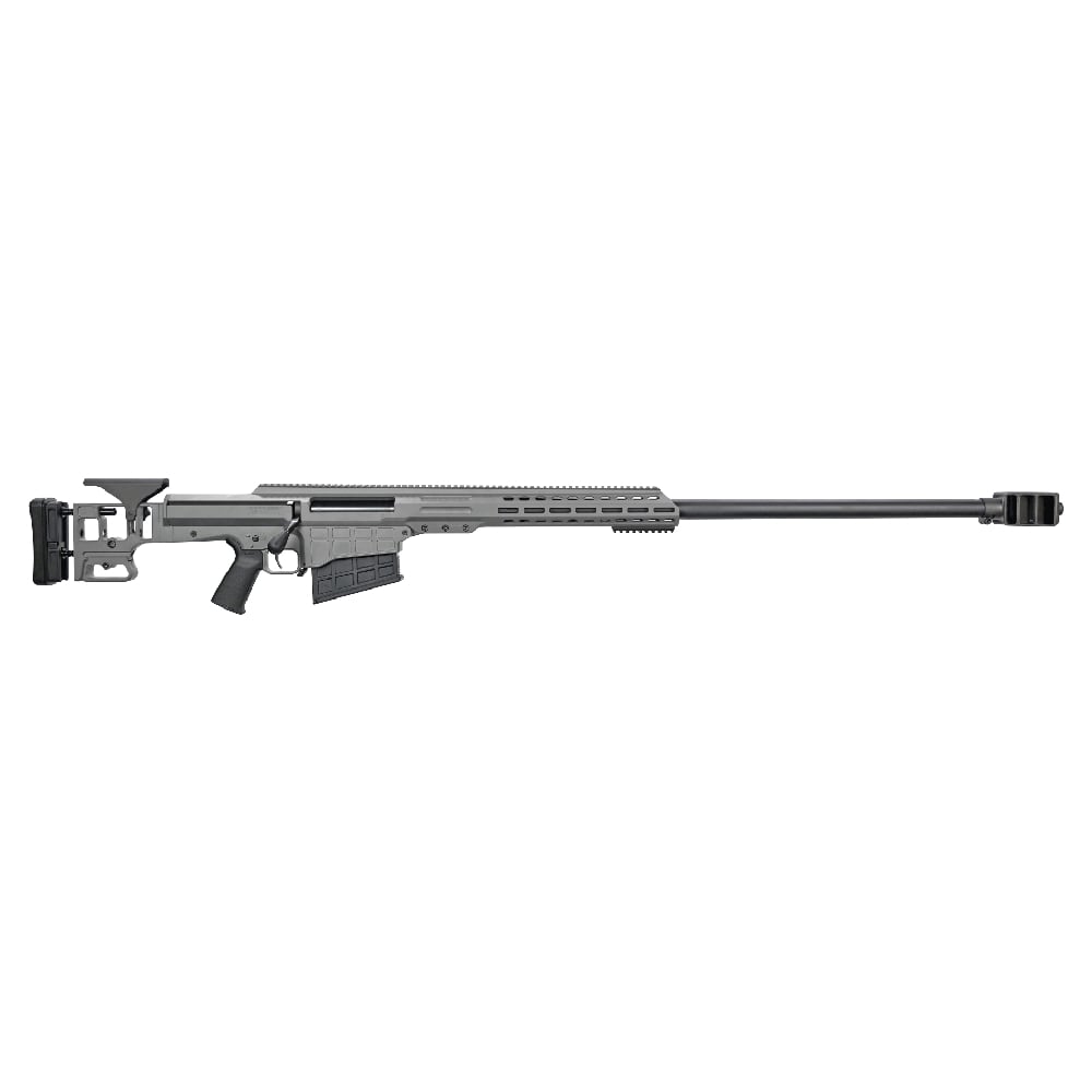 Barrett MRADELR .416 Barrett 30" Heavy 1:12" Bbl QDL Muzzle Brake Tung Grey Cera Rifle w/(2) 5rd Mags, Bag Rider, (1) Acc Rail, & Carrying Case 19987