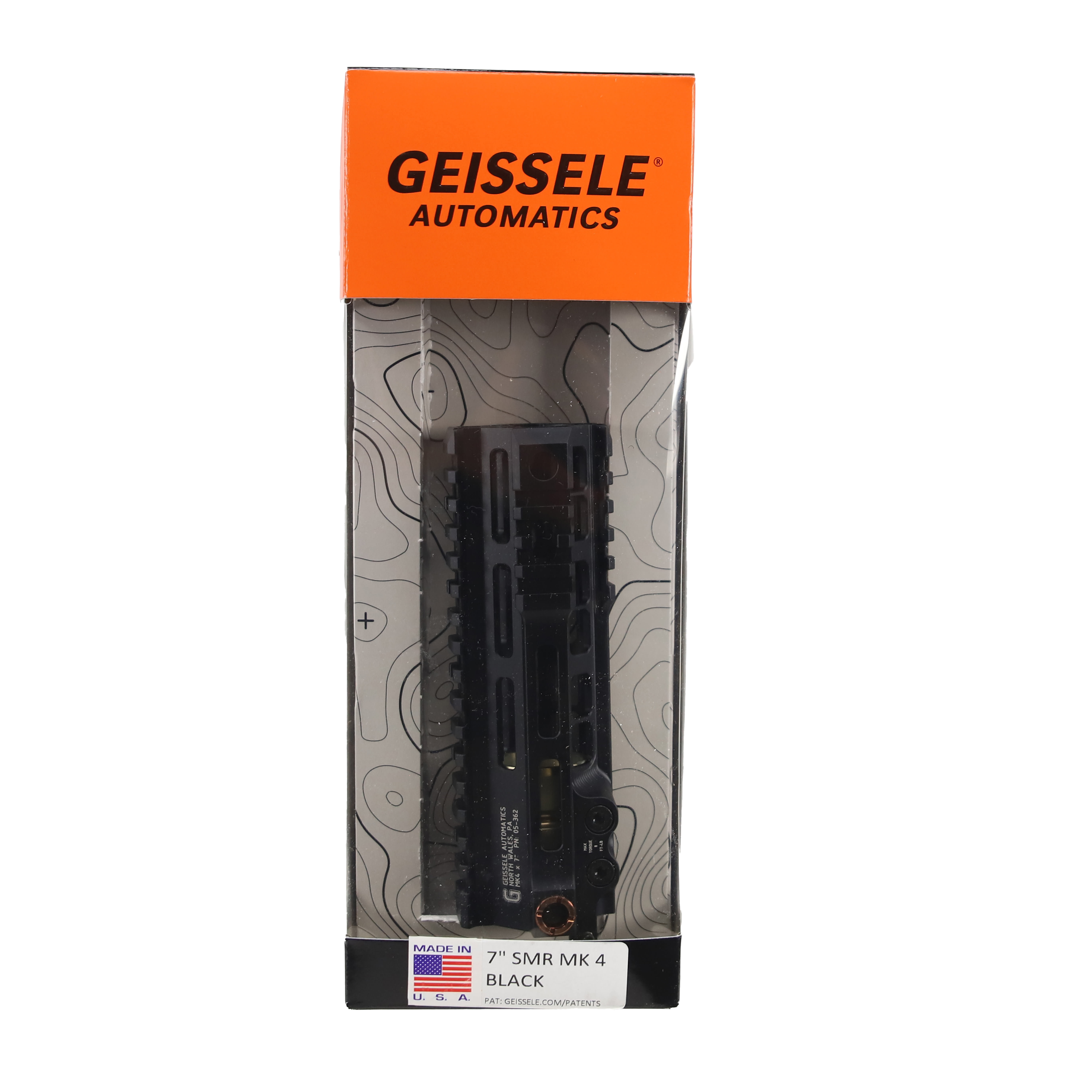 Geissele MK4 7" Super Modular M-LOK Rail 05-362B