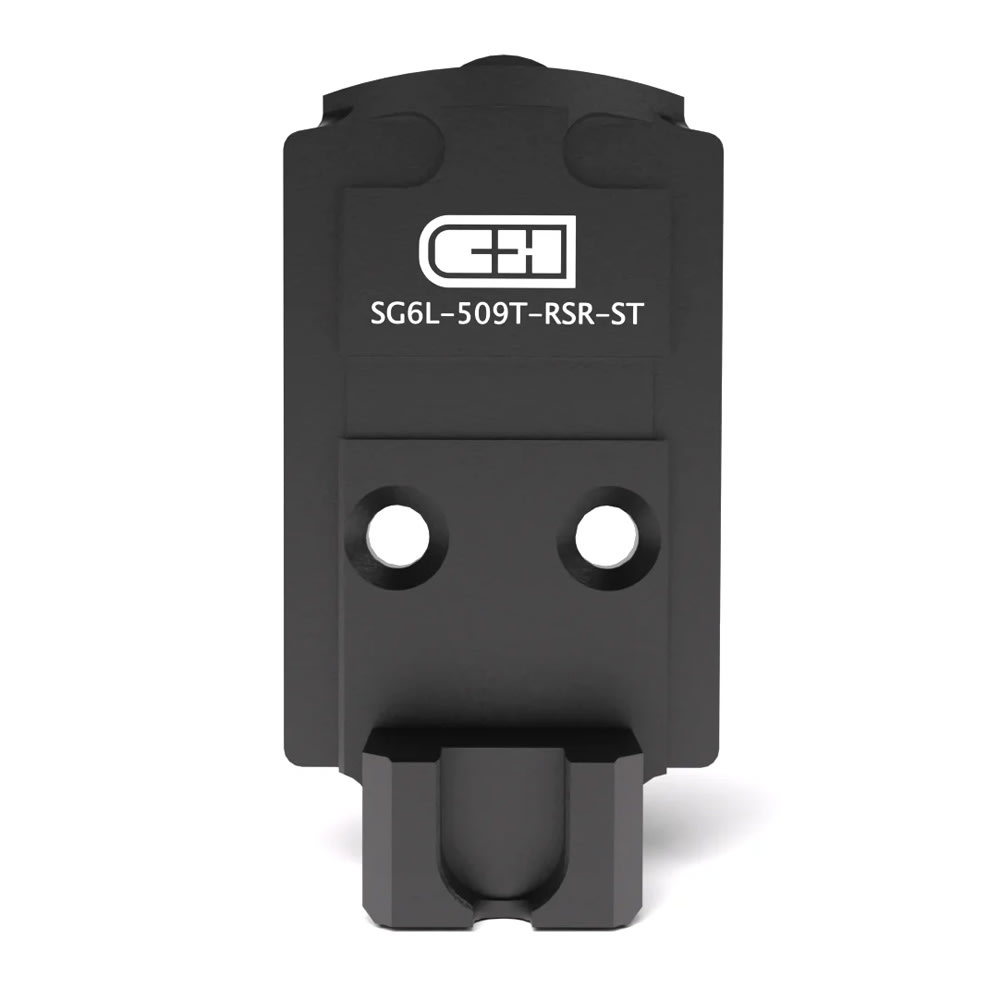 C&amp;H Precision Sig P226 Xfive Legion Steel Plate For Holosun 509T SG6L-509T-RSR-ST