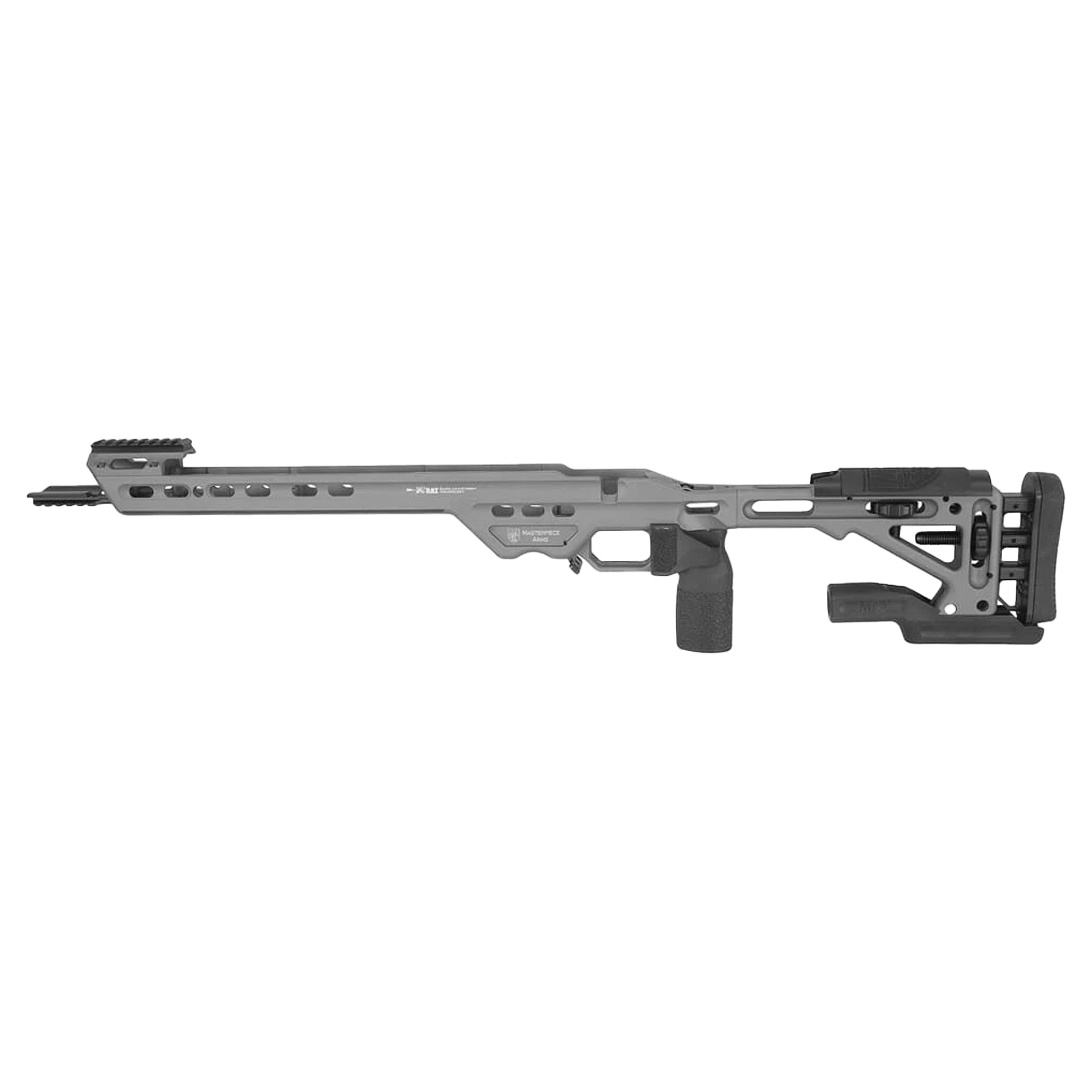 Masterpiece Arms Tikka SA LH Black Competition Chassis COMPCHASSISTIKSA-BLK-LH-21
