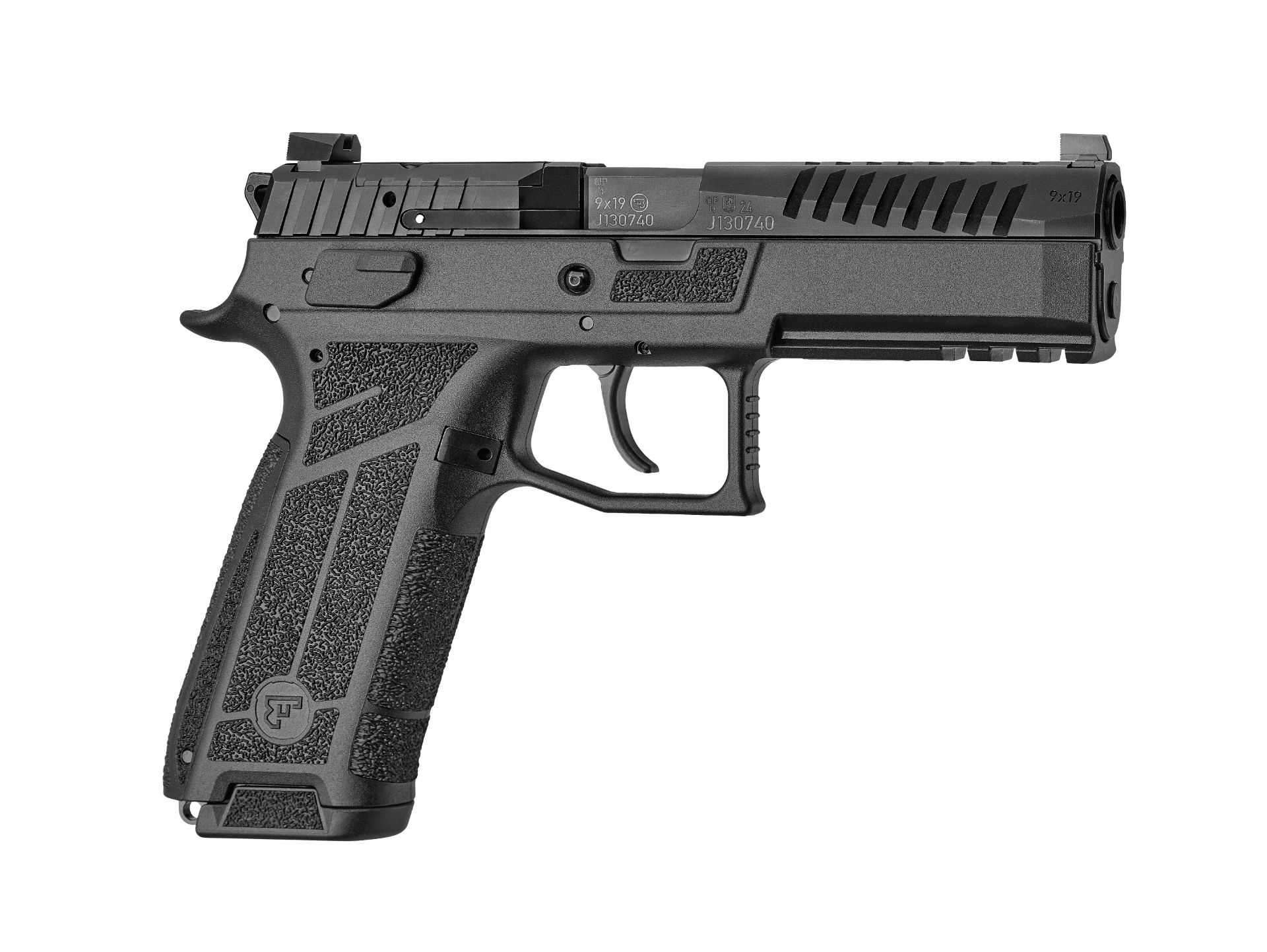 CZ-USA P-09 F Nocturne SR 9mm 5.3&quot; 1/2&quot;x28 Bbl Optics Ready 21rd Compact Handgun 91661