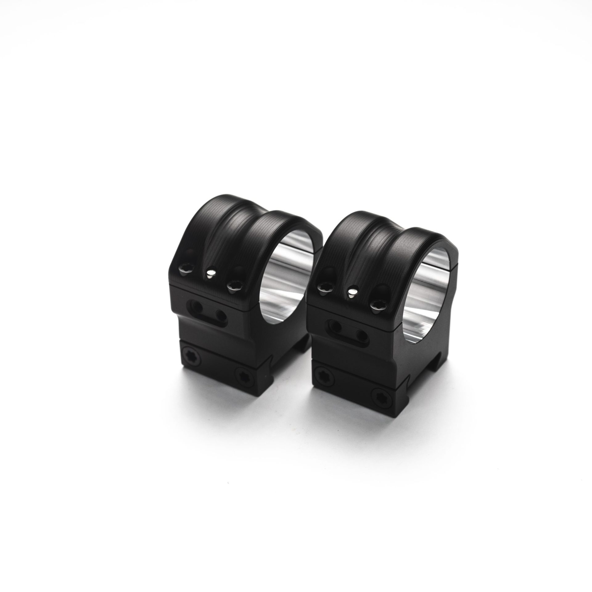 March Scopes Area 419 Hunt 30mm Tube 34mm High Scope Rings for Picatinny Rail MSR-HT-30-34