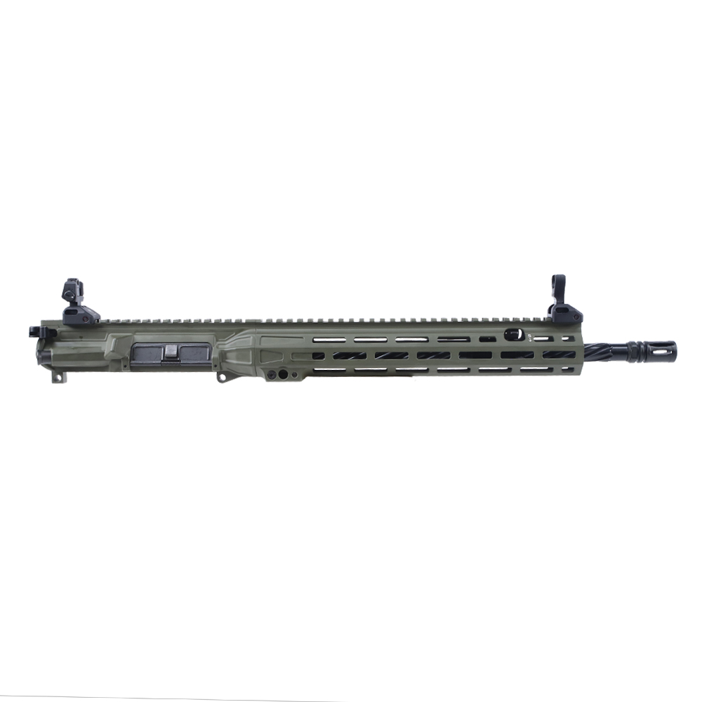 LWRC ICMKII 5.56mm 16&quot; 1/7&quot; 1/2x28 OD Green Upper ICMKIIU5ODG16