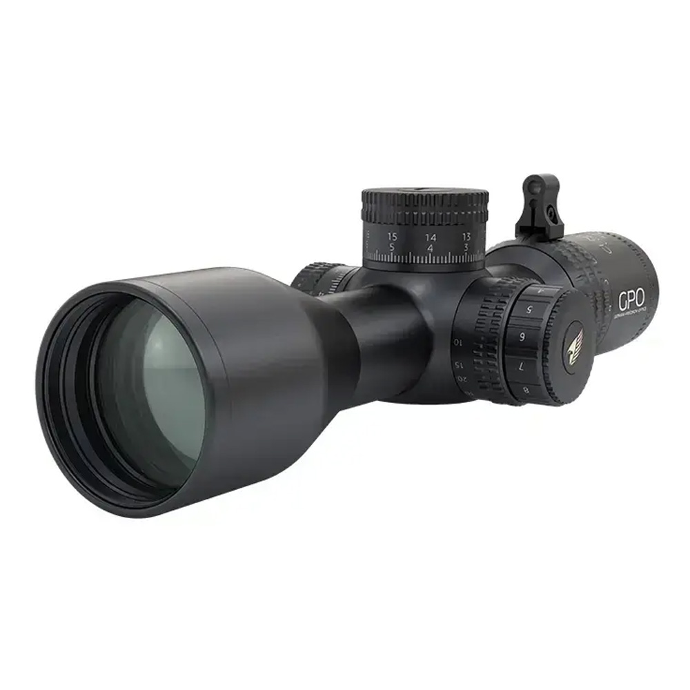 GPO Centuri SC 4-16x44i SC 30mm Tube FFP HS Ill ZS Lock .1 MRAD Clicks Riflescope RCX451