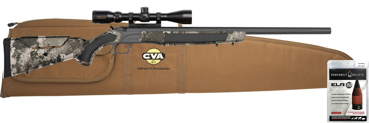 Accura MRX 330 ELR 26&quot; 3/4x24 Bbl Rifle w/Durasight Mount, KonusPro 3-9x40 IR BDC Reticle, Soft Case, &amp; ELR Powerbelt Bullets 50 CAL