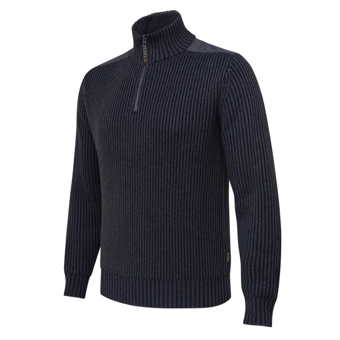 Beretta Dover Tech Half-Zip Sweater Ebony PU691T234609OR