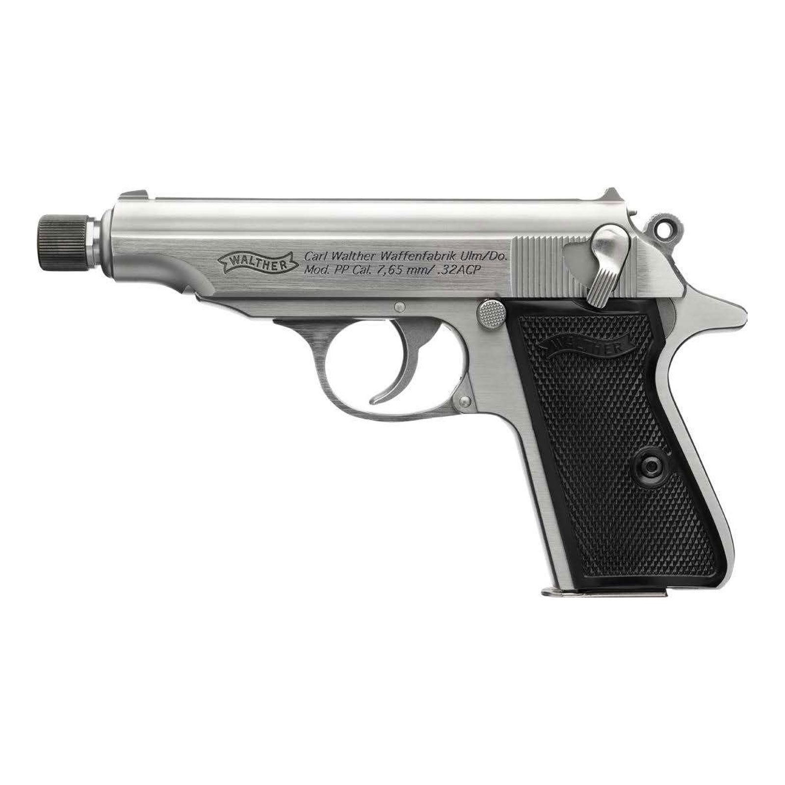 Walther Arms .32ACP PP SD PP Stainless Threaded Barrel 4796062
