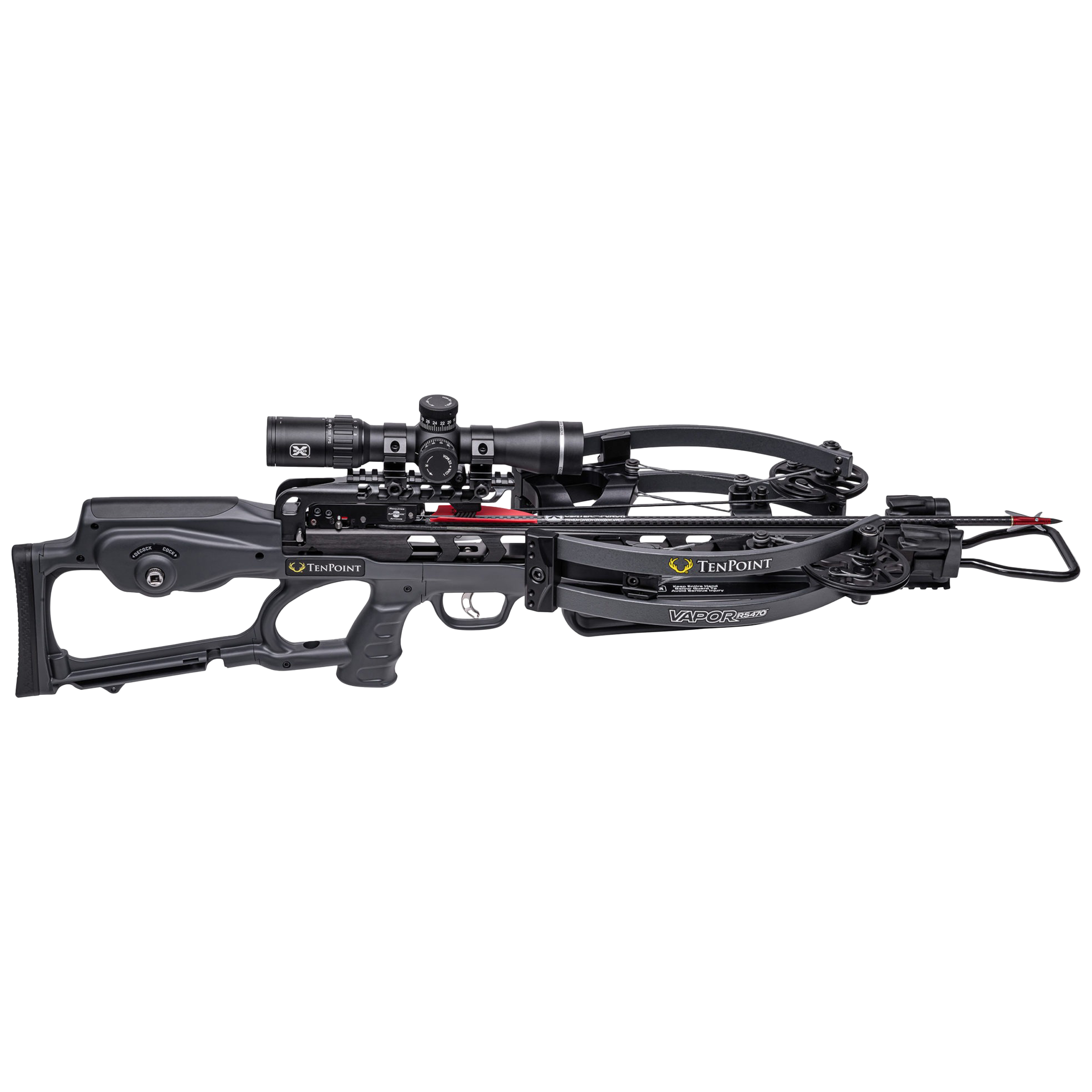 TenPoint Vapor RS470 XERO PRE-SIGHTED Crossbow w/ACUslide, Garmin Xero X1i Scope, Elite Pkg, &amp; Soft Case (HCA-20119), Veil Alpine CB20004-6379