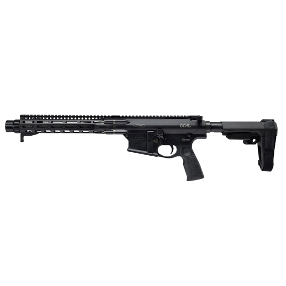 Daniel Defense DD5P 7.62x51mm NATO 12.25" 1:10" S2W Bbl 10.5 M-LOK FF Rail Enhanced Trigger Stainless Steel BLK AR Pistol (No Mag) 02-088-30157-067