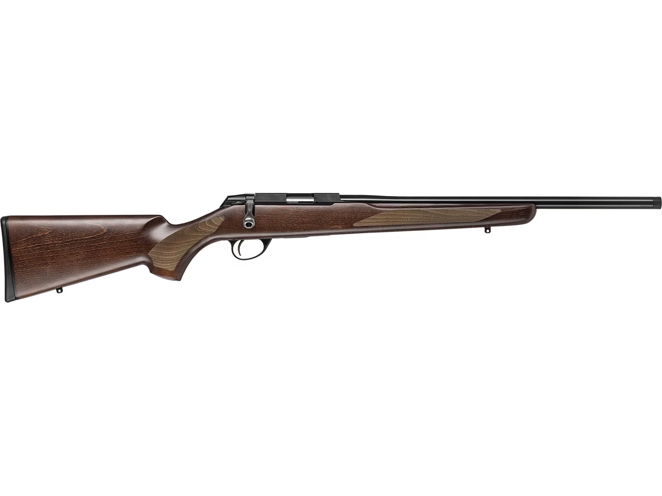 Tikka T1X Hunter Blued Steel 17 HMR NS 16 BBL 1:1/9 1/2x28 TPI RH 6RD Wood / Oiled Brown J04116