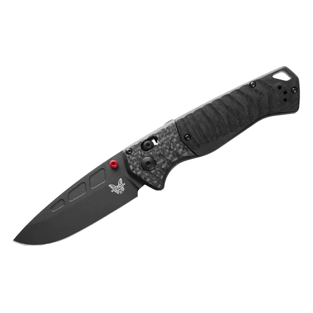 Benchmade PSK AXIS Assist Drop-Point CPM-Magnacut Black Carbon Fiber G10 Knife 593BK-01