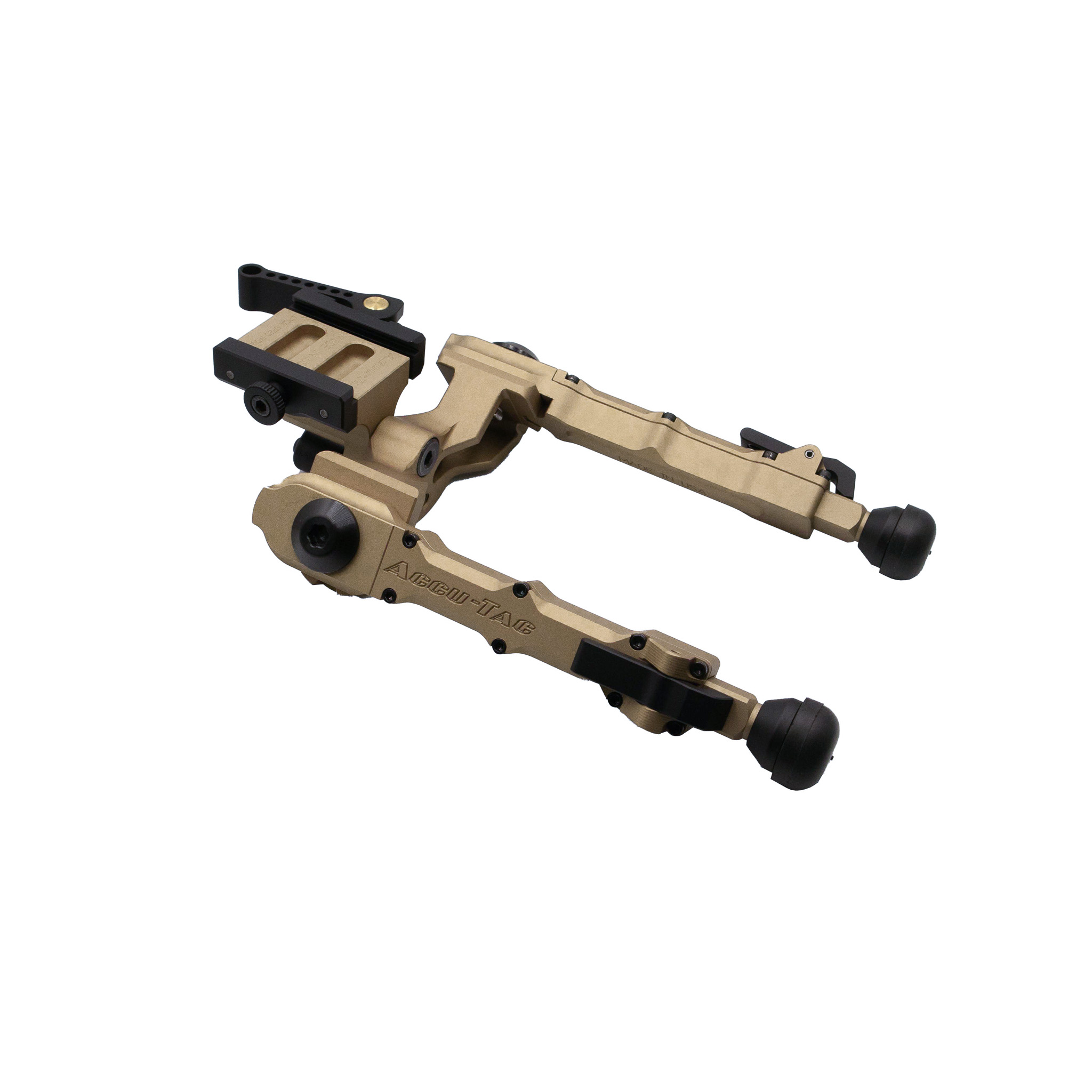 Accu-Tac FDE/TAN WB-4 ARCA SPEC QD Bipod Arca TWBASQD-0400