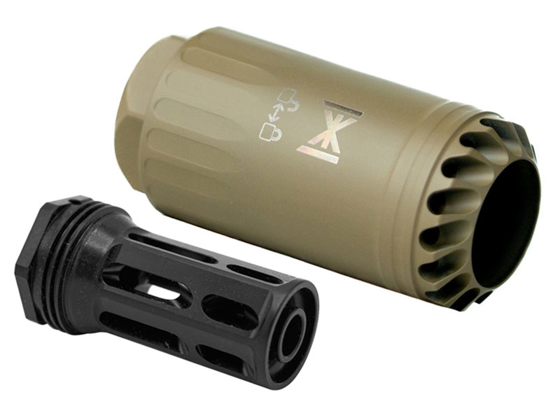 HUXWRX Blasphemy + Flash Hider 762 5/8x24 FDE Accessory 3530