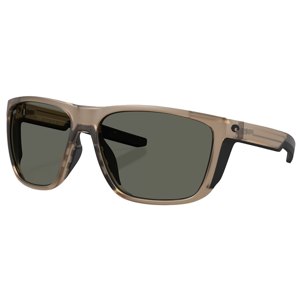 Costa Ferg XL Men's Size 62 Injected Frame Matte Brown Smoke w/Gray 580G Lenses 06S9012-90121962