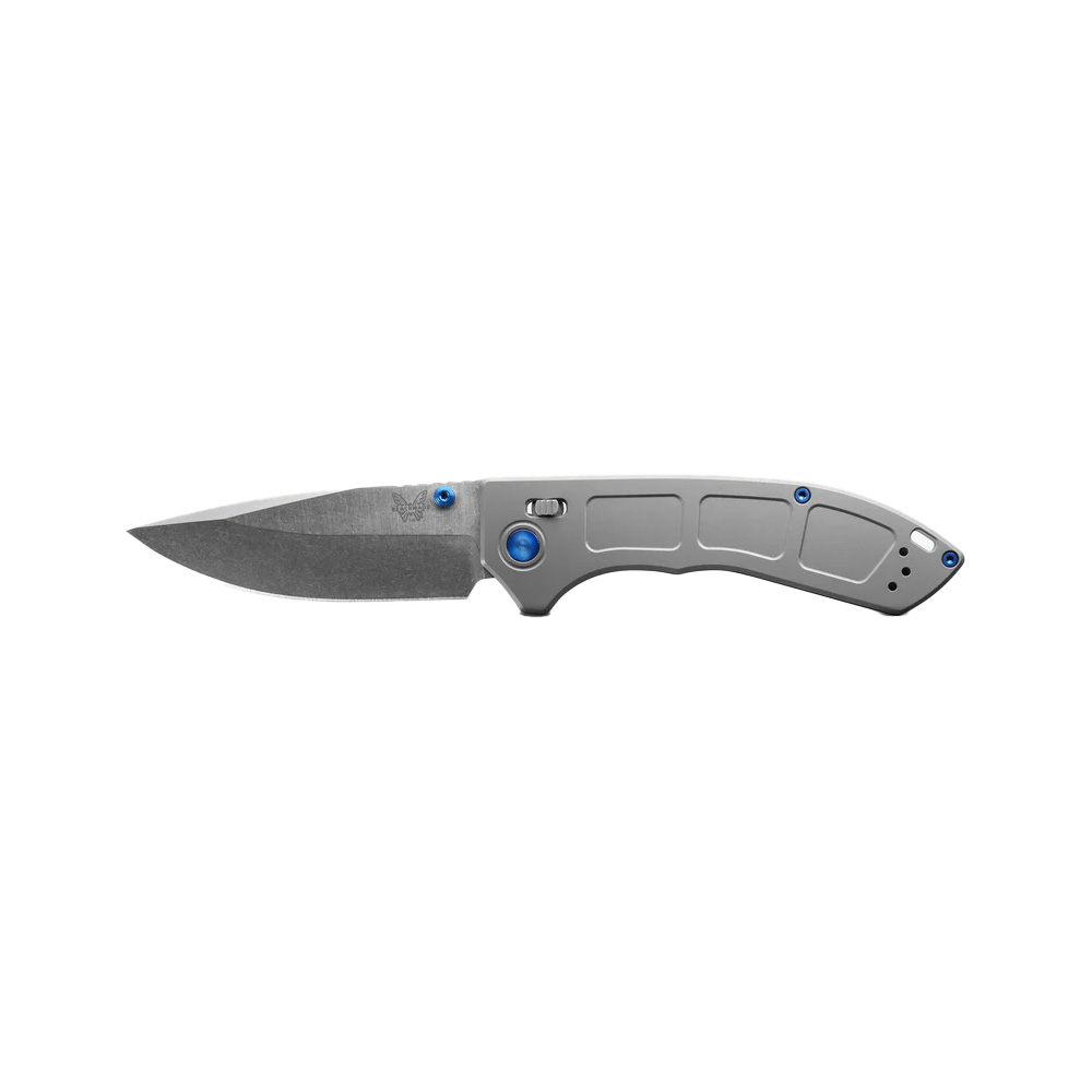 Benchmade Narrows AXIS Drop-Point Gray Titanium Drop-Point Knife 748