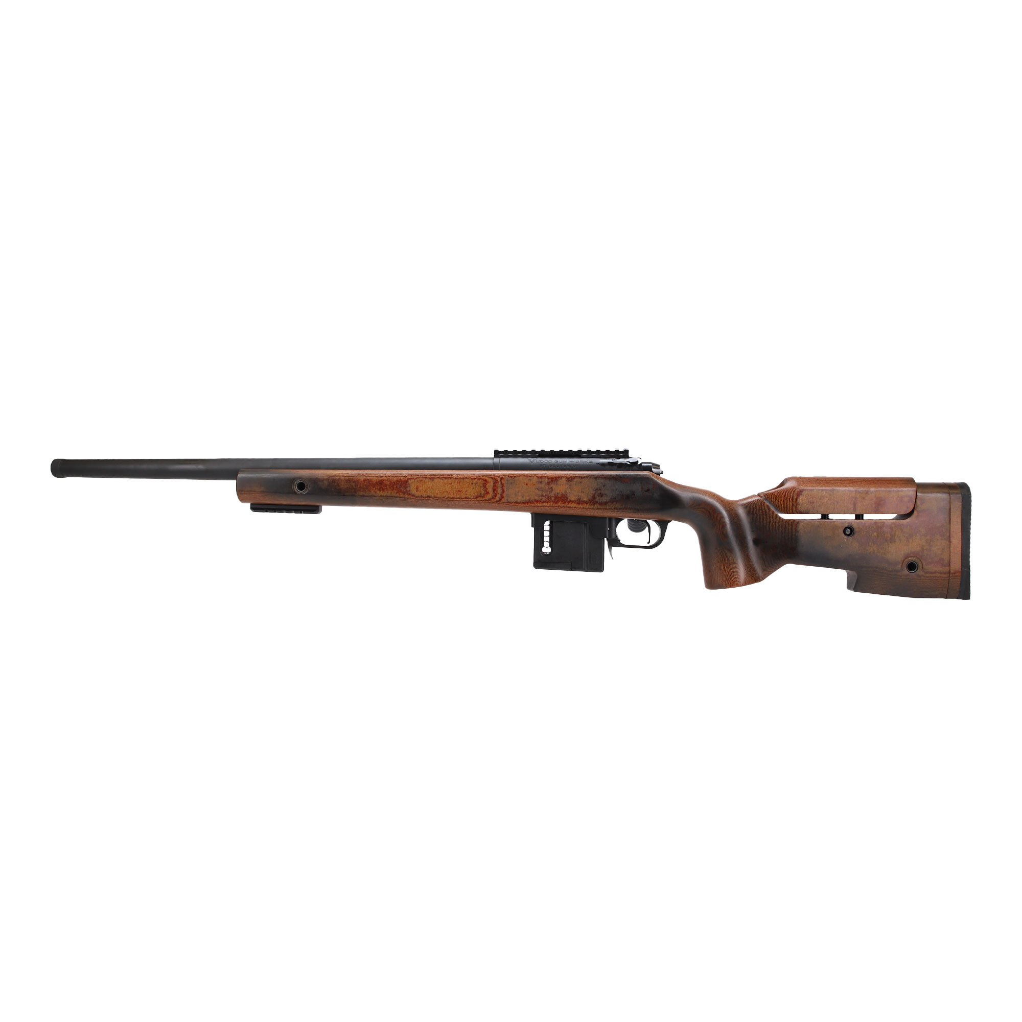 Vudoo Gun Works Gen2 RH 22LR 22&quot; Bart MTU 1/2-28 20MOA TT Primary Foundation Exodus Std Weight-w/Bag Hook FRI-22LR-G2-MTU22T-FECD